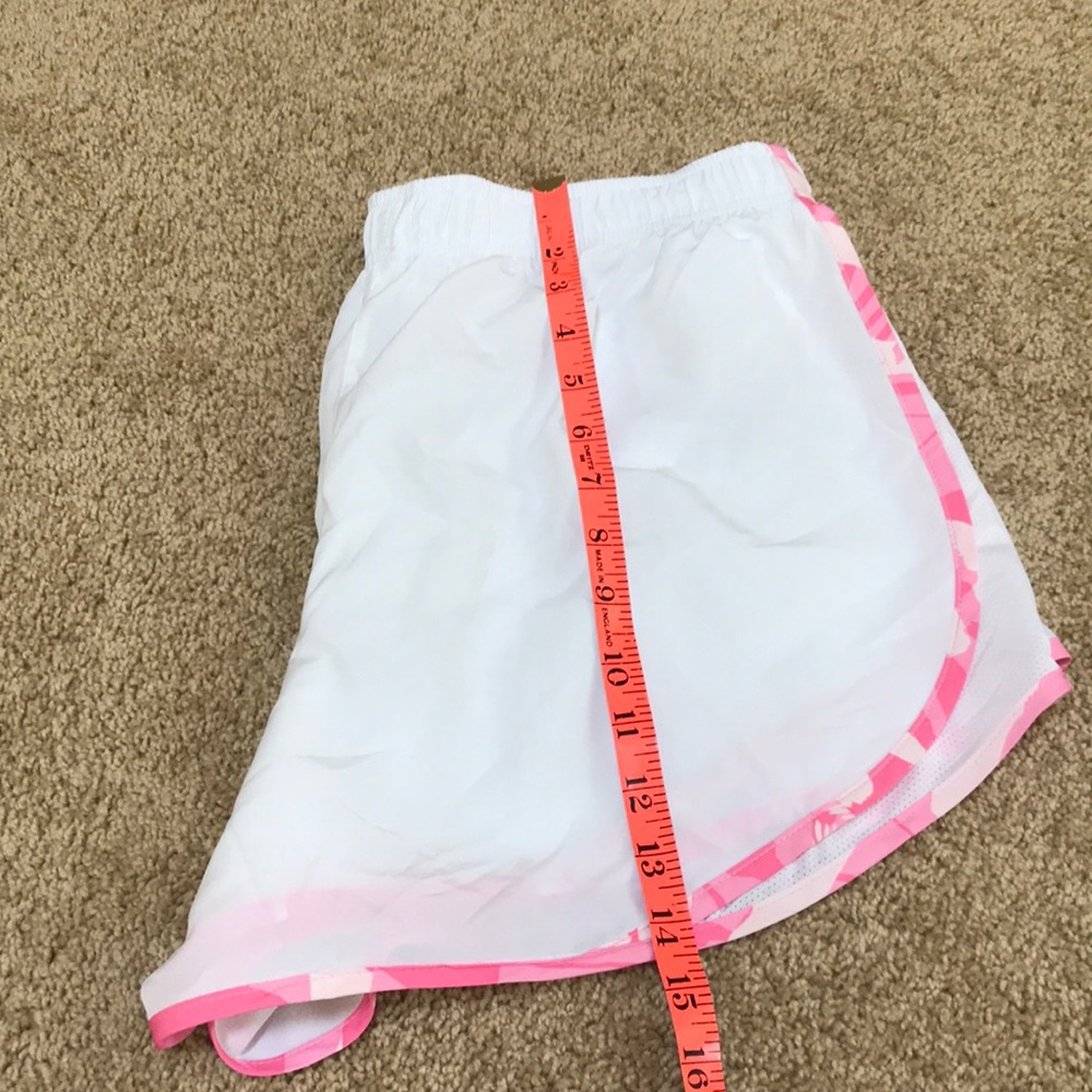 New! Nike White with pink trim athletic shorts - Picture 5 of 5